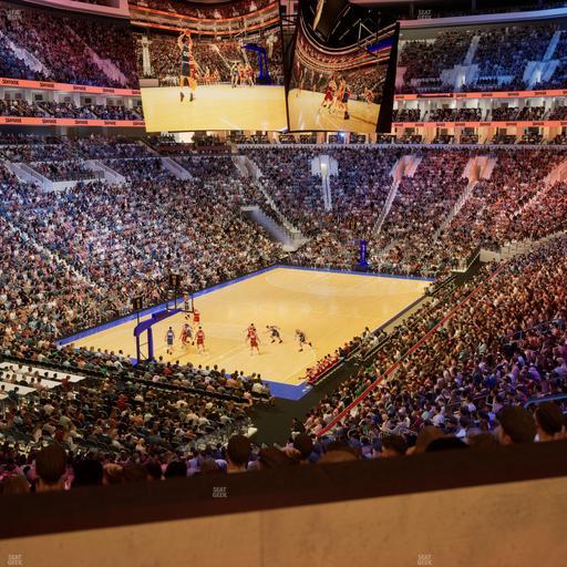Xfinity Mobile Arena - Section 121 A Seat View