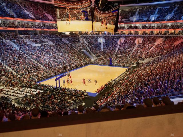 Xfinity Mobile Arena - Section 121 A Seat View