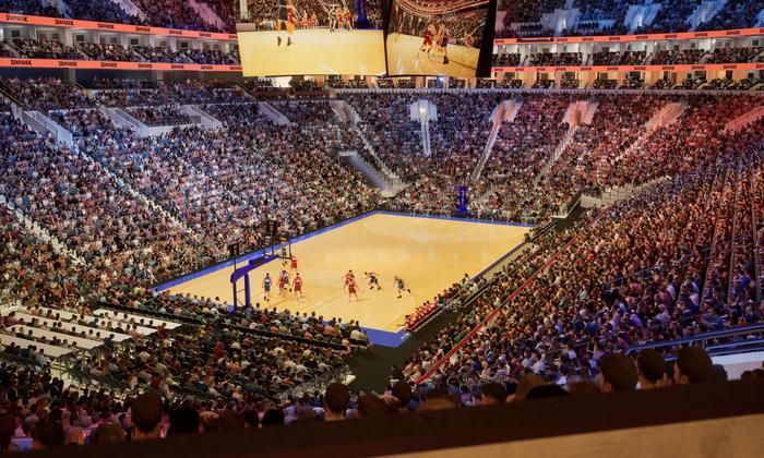 Xfinity Mobile Arena - Section 121 A Seat View