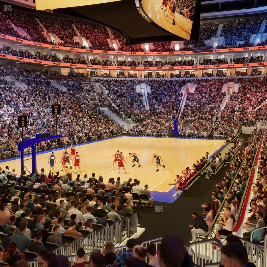 Xfinity Mobile Arena - Section 121 Seat View
