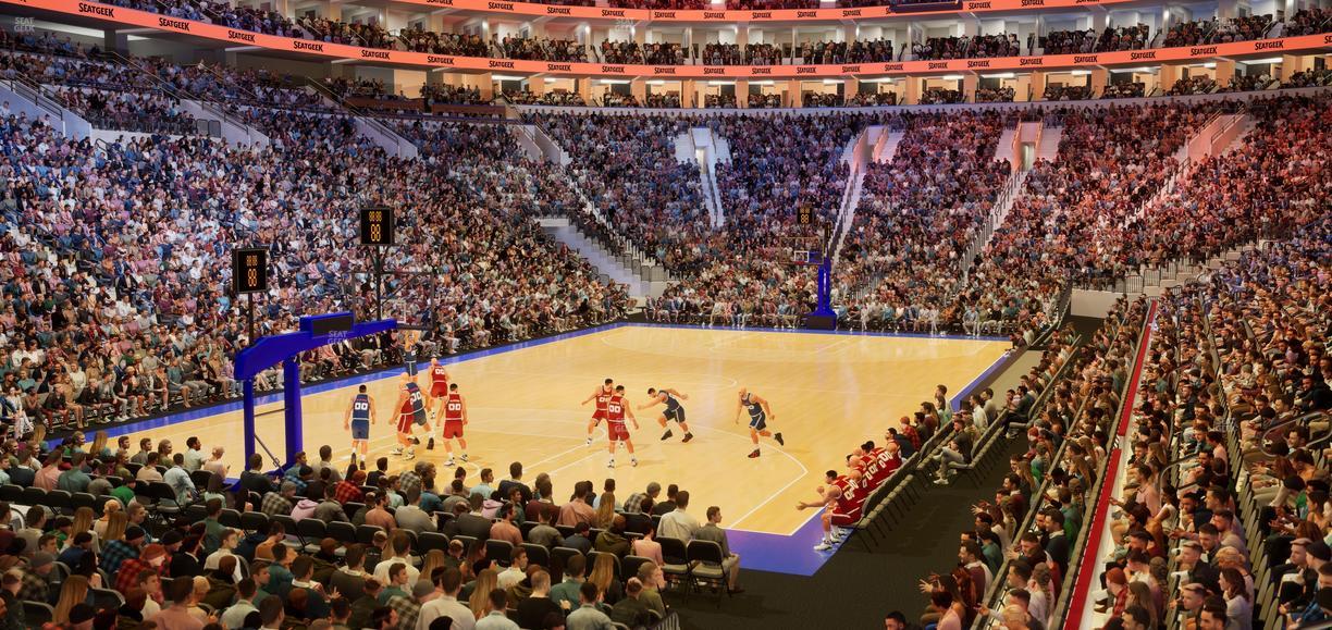 Xfinity Mobile Arena - Section 121 Seat View
