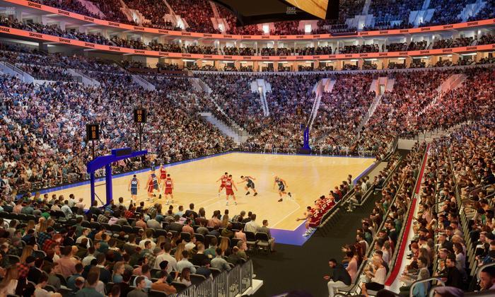 Xfinity Mobile Arena - Section 121 Seat View