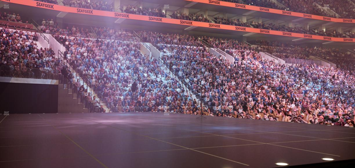 Xfinity Mobile Arena - Section 121 Seat View