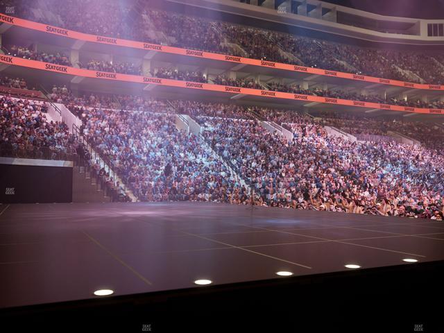 Xfinity Mobile Arena - Section 121 Seat View