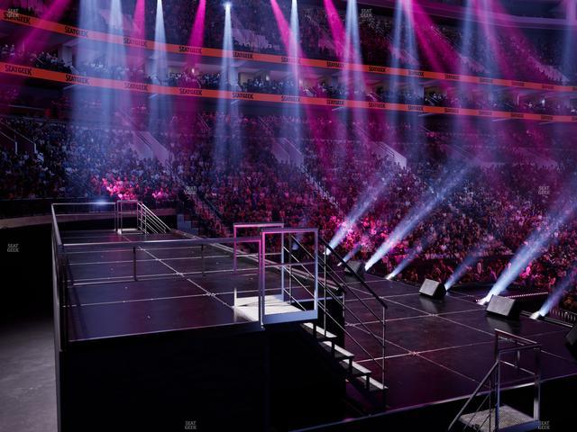 Xfinity Mobile Arena - Section 121 Seat View