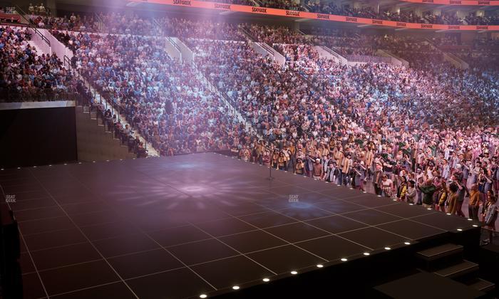 Xfinity Mobile Arena - Section 121 Seat View