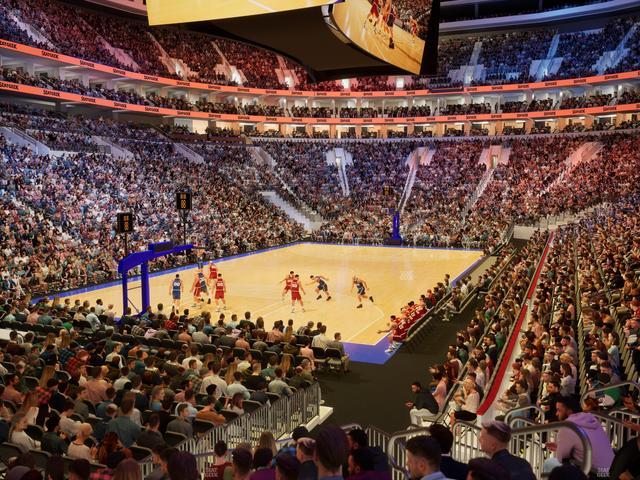 Xfinity Mobile Arena - Section 121 Seat View