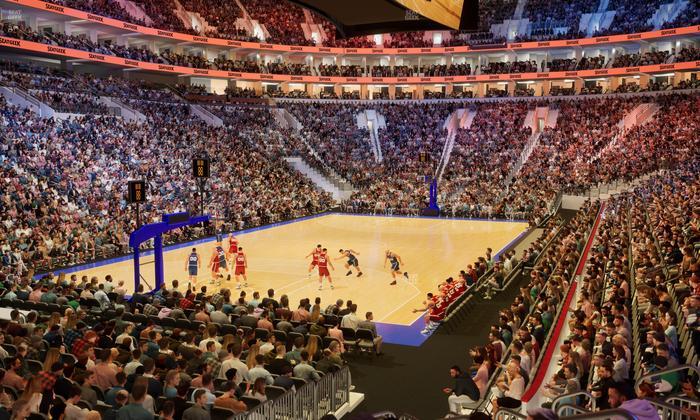 Xfinity Mobile Arena - Section 121 Seat View