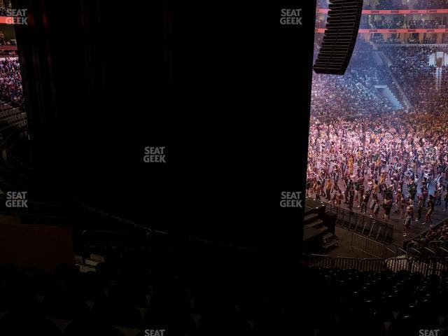 Xfinity Mobile Arena - Section 121 Seat View