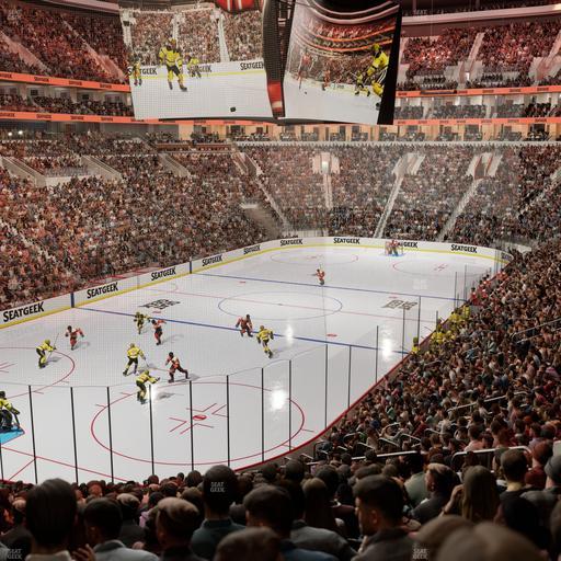 Xfinity Mobile Arena - Section 121 Seat View