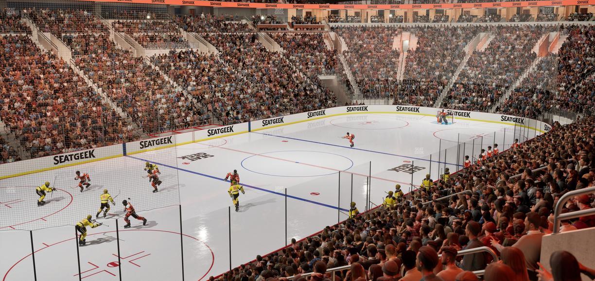 Xfinity Mobile Arena - Section 122 Seat View