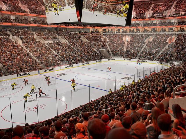 Xfinity Mobile Arena - Section 122 Seat View