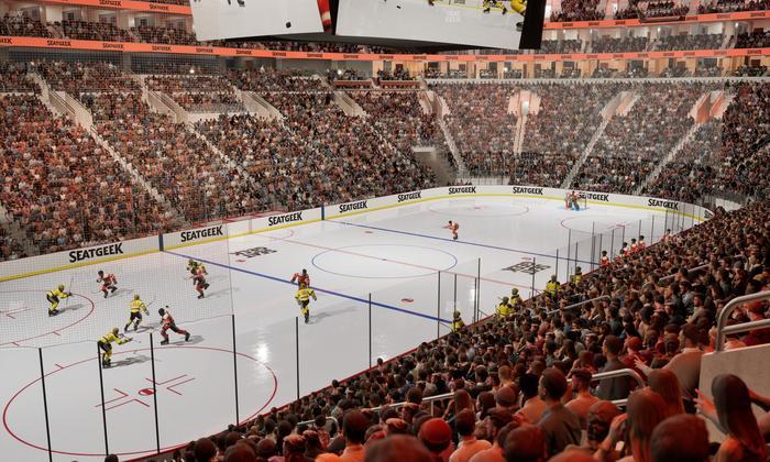 Xfinity Mobile Arena - Section 122 Seat View