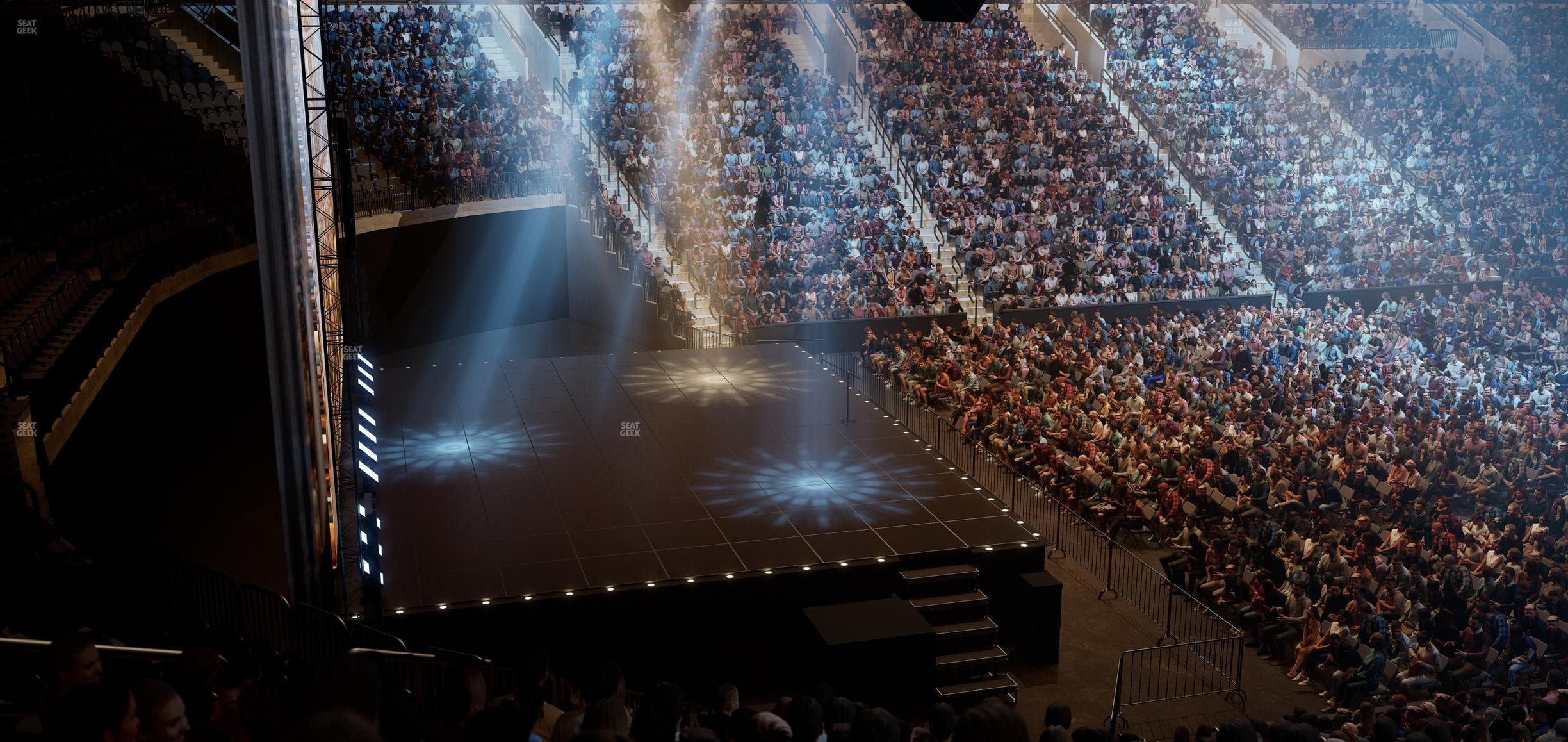 Xfinity Mobile Arena - Section 122 Seat View