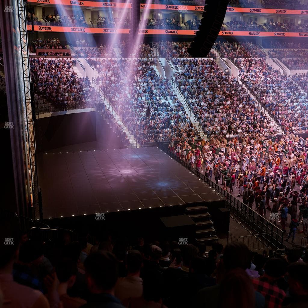 Xfinity Mobile Arena - Section 122 Seat View