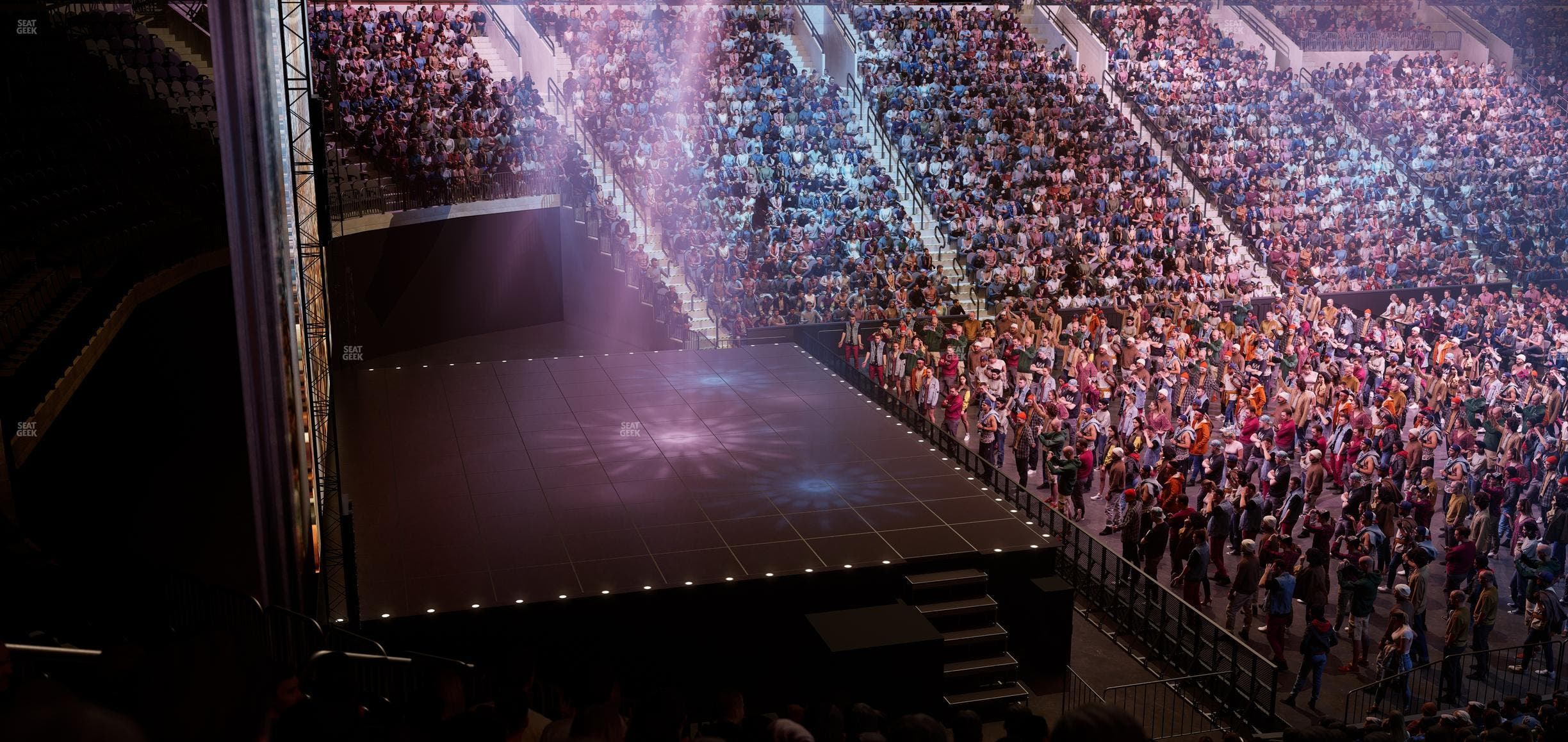 Xfinity Mobile Arena - Section 122 Seat View