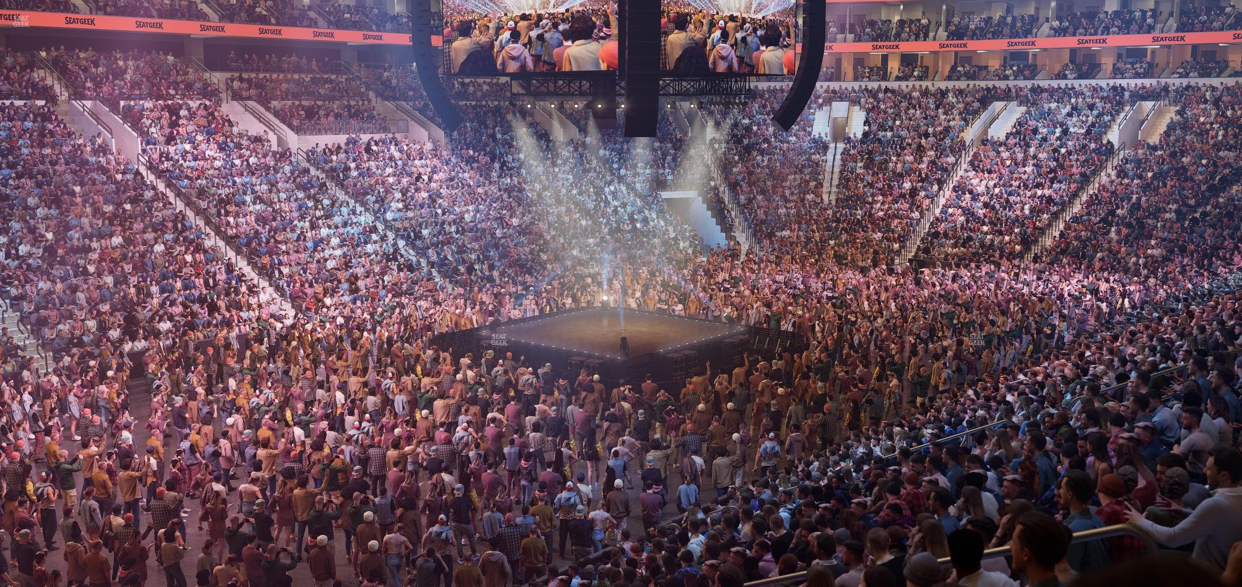 Xfinity Mobile Arena - Section 122 Seat View