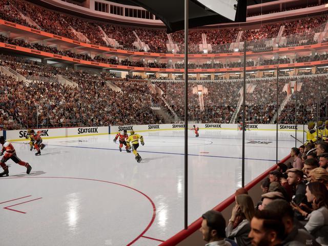 Xfinity Mobile Arena - Section 122 Seat View