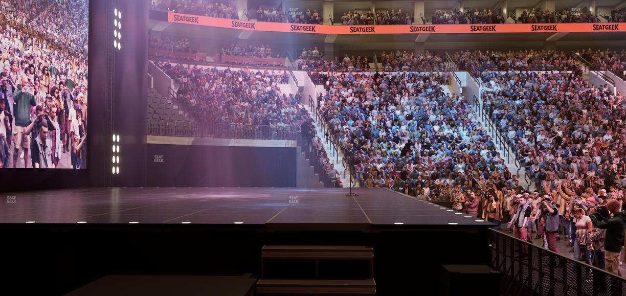 Xfinity Mobile Arena - Section 122 Seat View