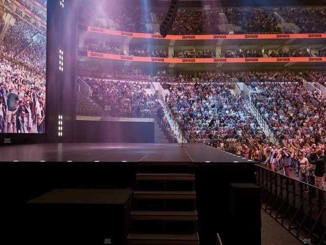 Xfinity Mobile Arena - Section 122 Seat View