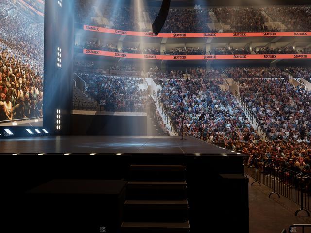Xfinity Mobile Arena - Section 122 Seat View