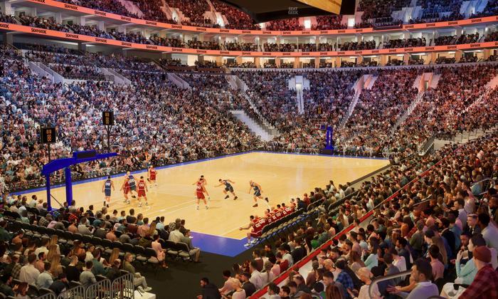 Xfinity Mobile Arena - Section 122 Seat View