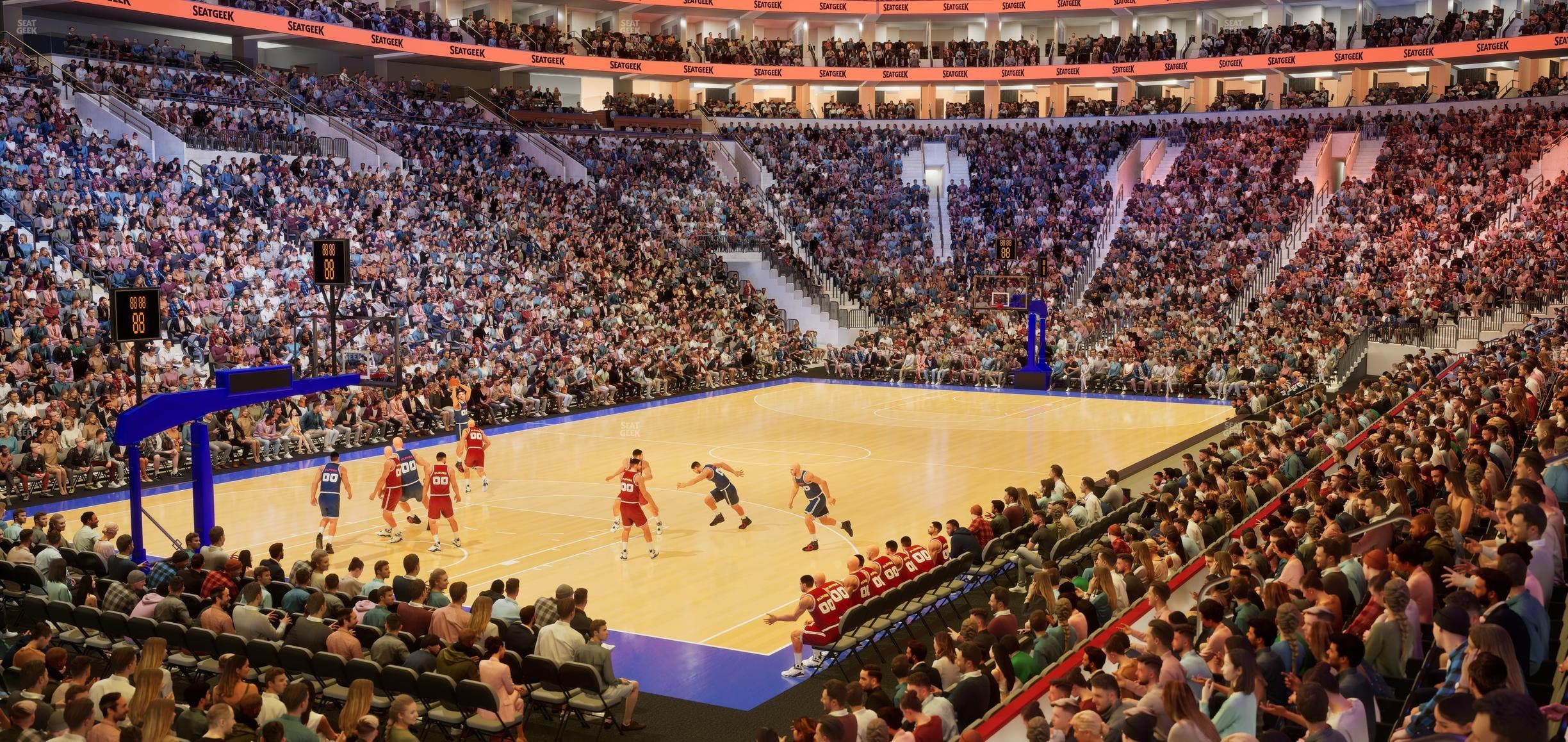 Xfinity Mobile Arena - Section 122 Seat View