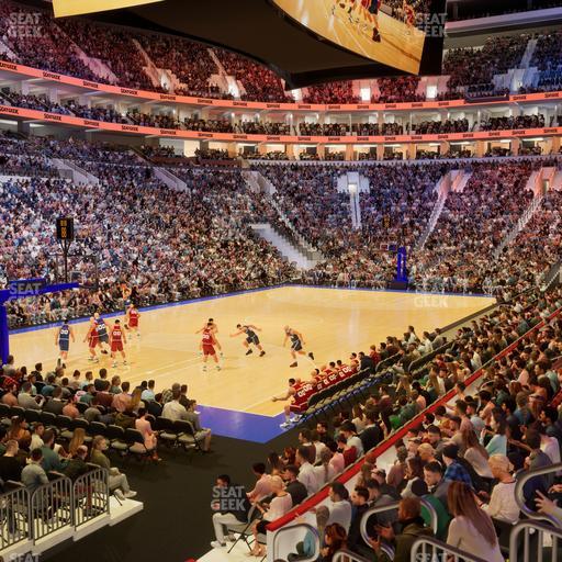 Xfinity Mobile Arena - Section 122 Seat View