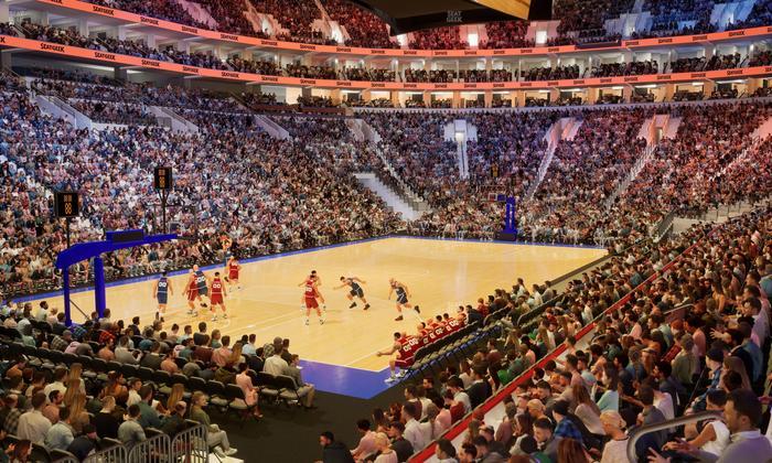 Xfinity Mobile Arena - Section 122 Seat View