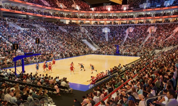 Xfinity Mobile Arena - Section 122 Seat View