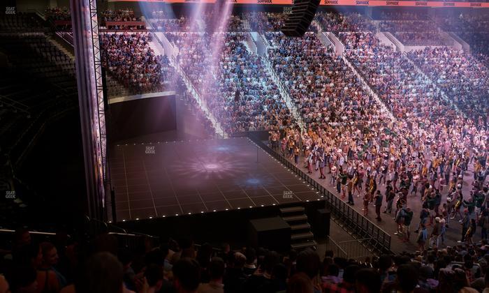 Xfinity Mobile Arena - Section 122 Seat View