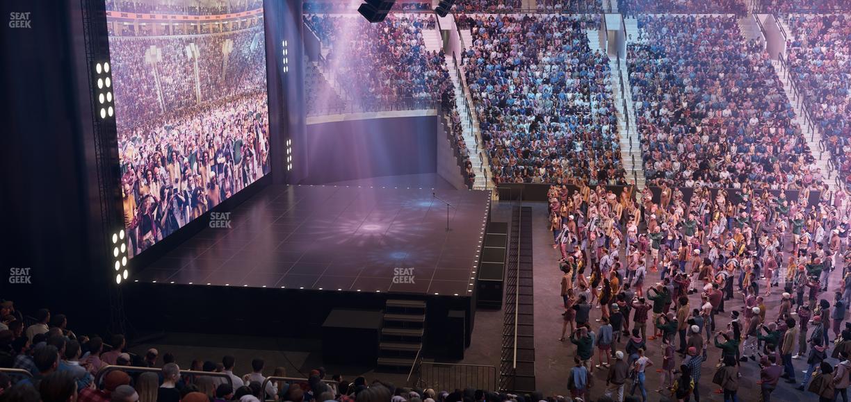 Xfinity Mobile Arena - Section 123 Seat View