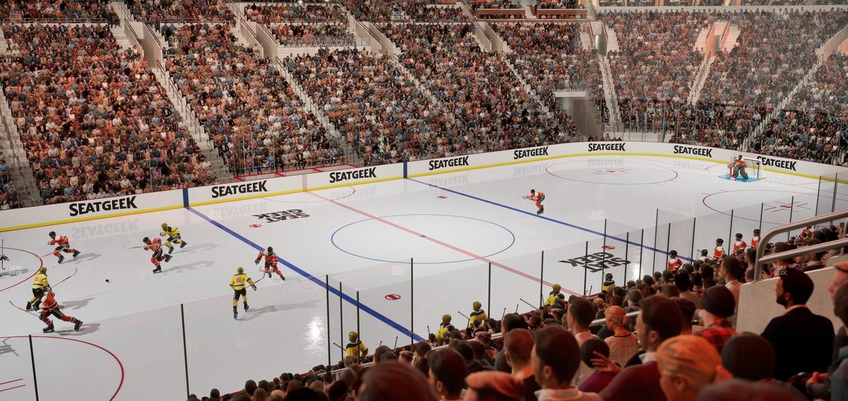 Xfinity Mobile Arena - Section 123 Seat View