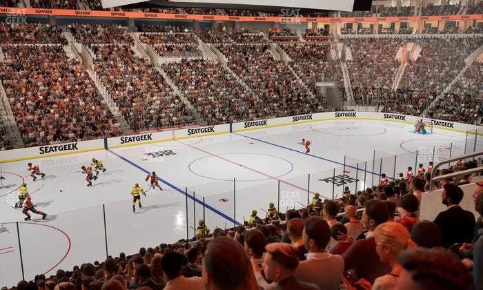 Xfinity Mobile Arena - Section 123 Seat View