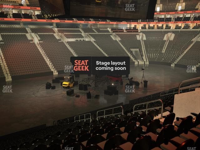 Xfinity Mobile Arena - Section 123 Seat View
