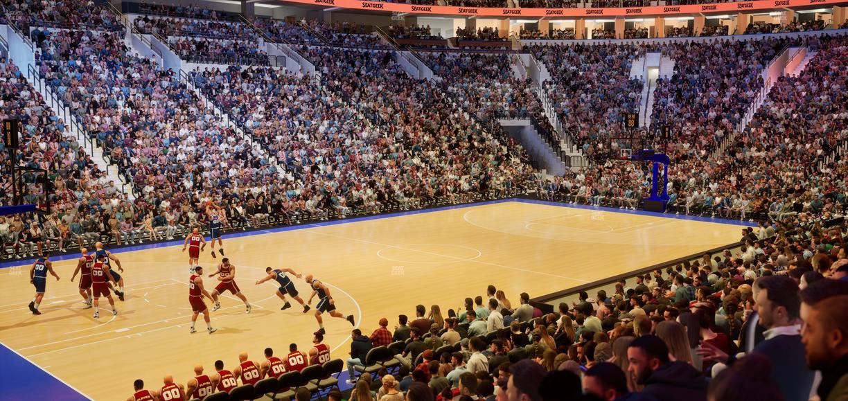 Xfinity Mobile Arena - Section 123 Seat View