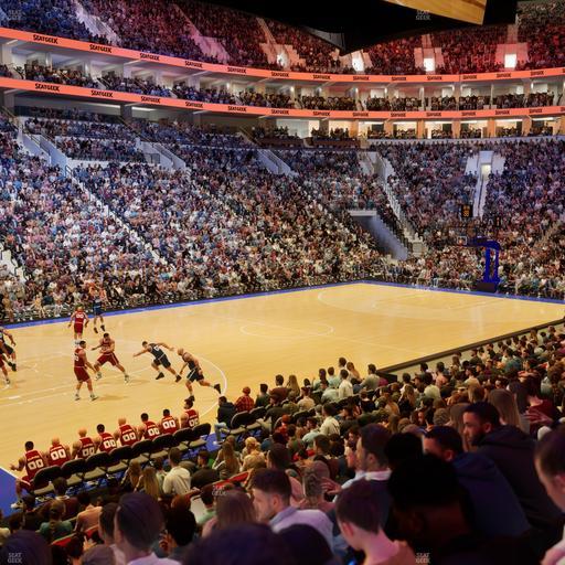Xfinity Mobile Arena - Section 123 Seat View