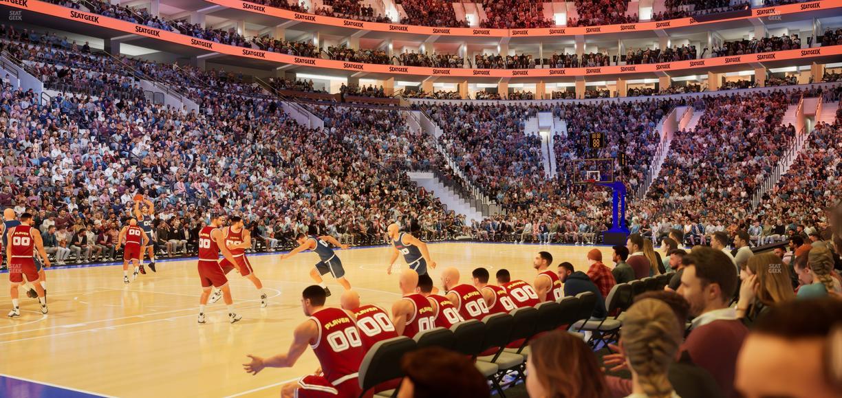 Xfinity Mobile Arena - Section 123 Seat View