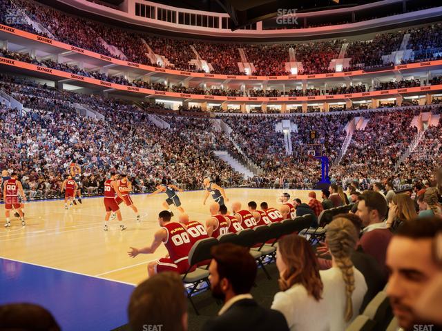 Xfinity Mobile Arena - Section 123 Seat View