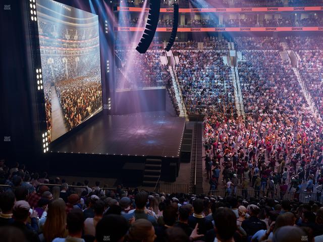 Xfinity Mobile Arena - Section 123 Seat View