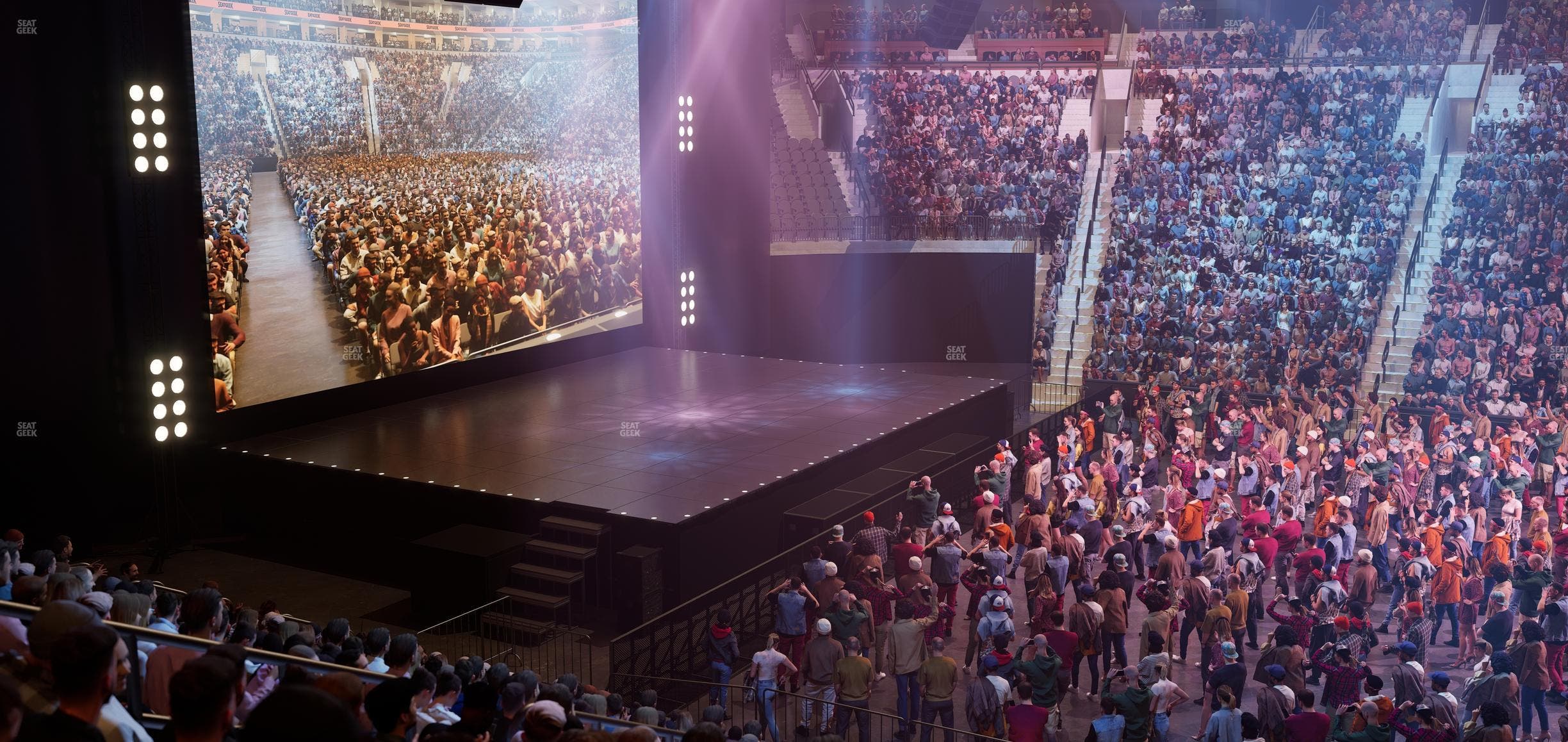 Xfinity Mobile Arena - Section 124 Seat View