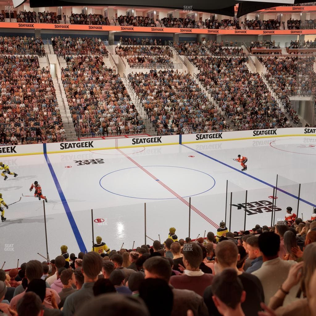 Xfinity Mobile Arena - Section 124 Seat View