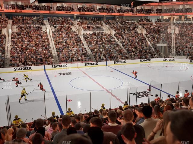 Xfinity Mobile Arena - Section 124 Seat View
