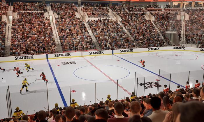 Xfinity Mobile Arena - Section 124 Seat View