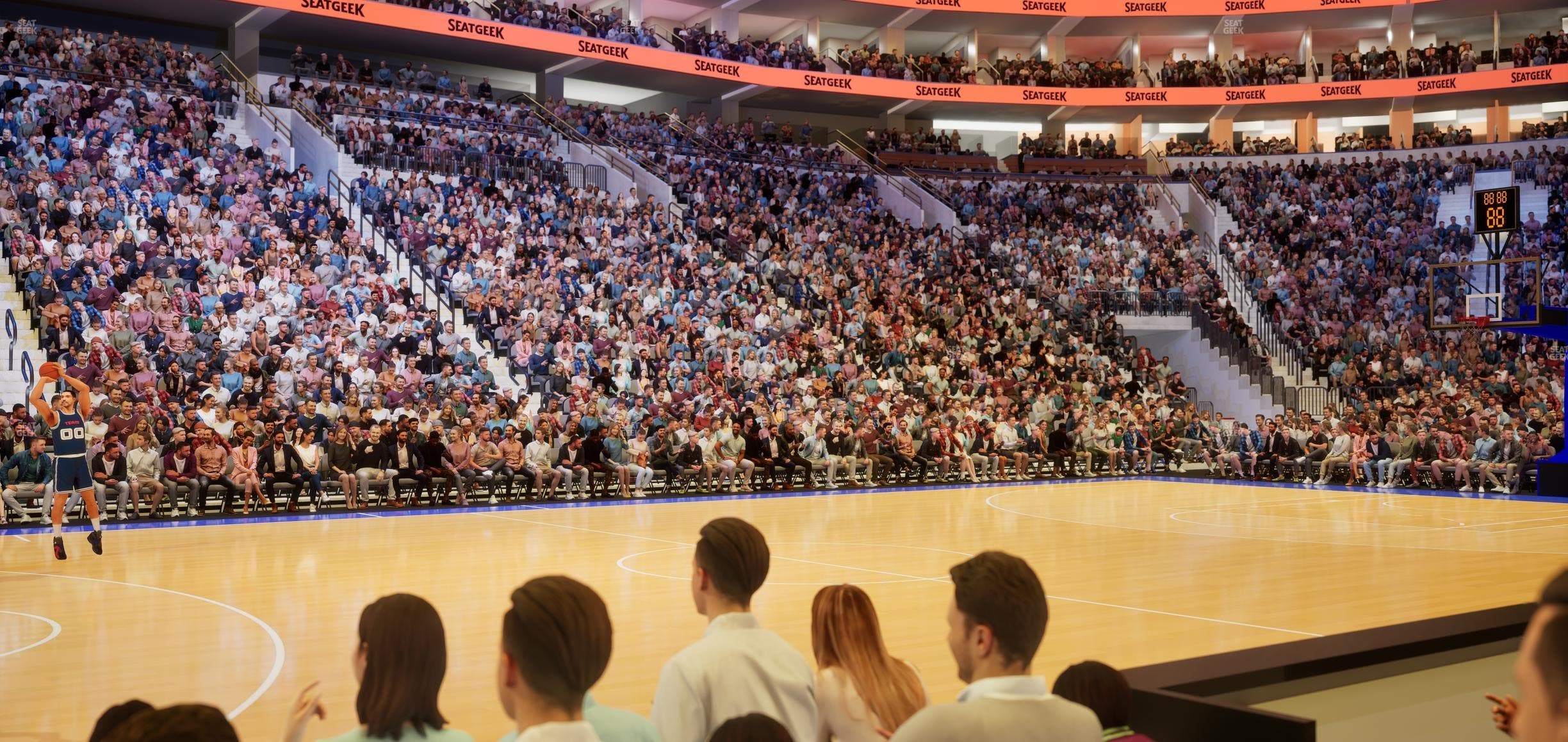 Xfinity Mobile Arena - Section 124 Seat View