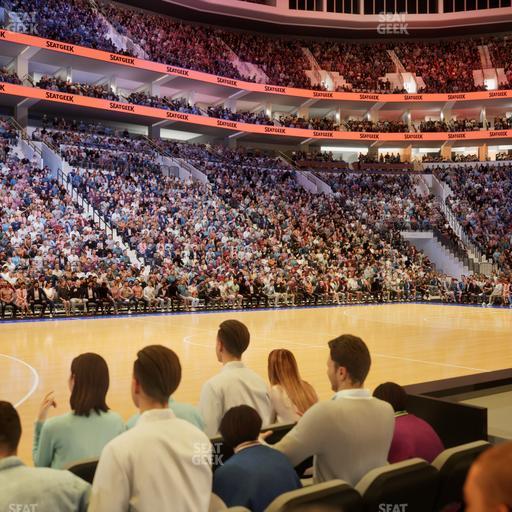 Xfinity Mobile Arena - Section 124 Seat View