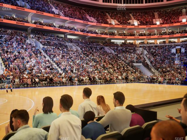 Xfinity Mobile Arena - Section 124 Seat View
