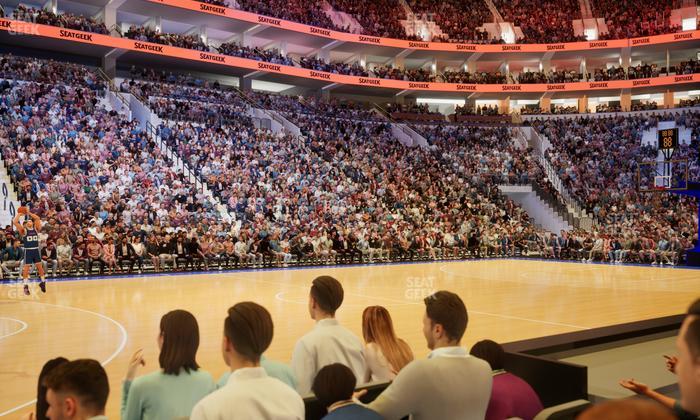 Xfinity Mobile Arena - Section 124 Seat View