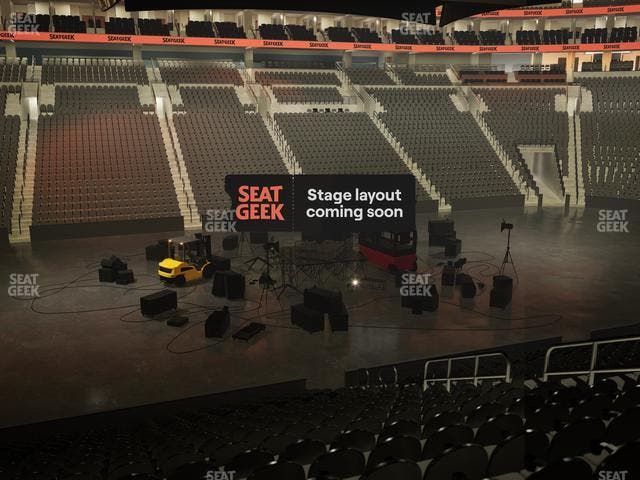 Xfinity Mobile Arena - Section 124 Seat View