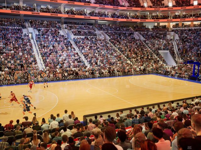 Xfinity Mobile Arena - Section 124 Seat View